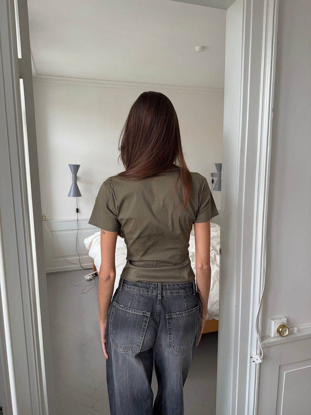 Kartia fitted shirt - Khaki
